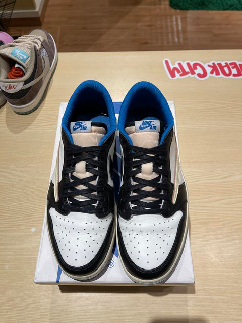 Jordan 1 Retro Low OG SP Fragment x Travis Scott Sz 10.5M