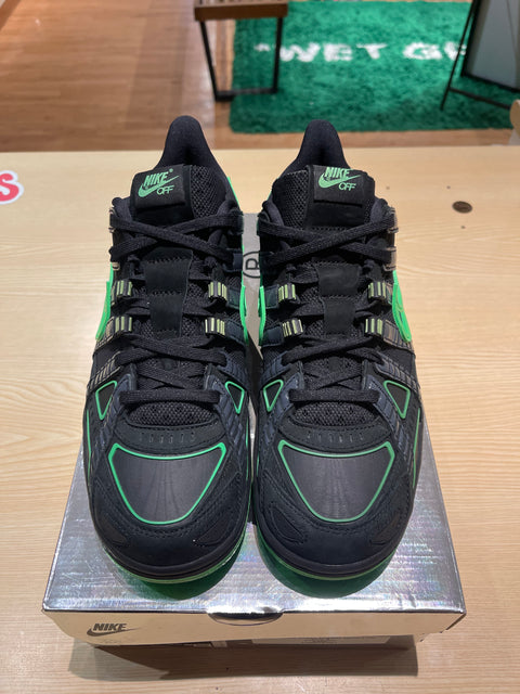 Off White Green Rubber Dunk Low Sz 9