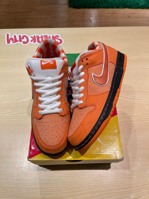 Nike SB Dunk Low Concepts Orange Lobster Sz 10.5