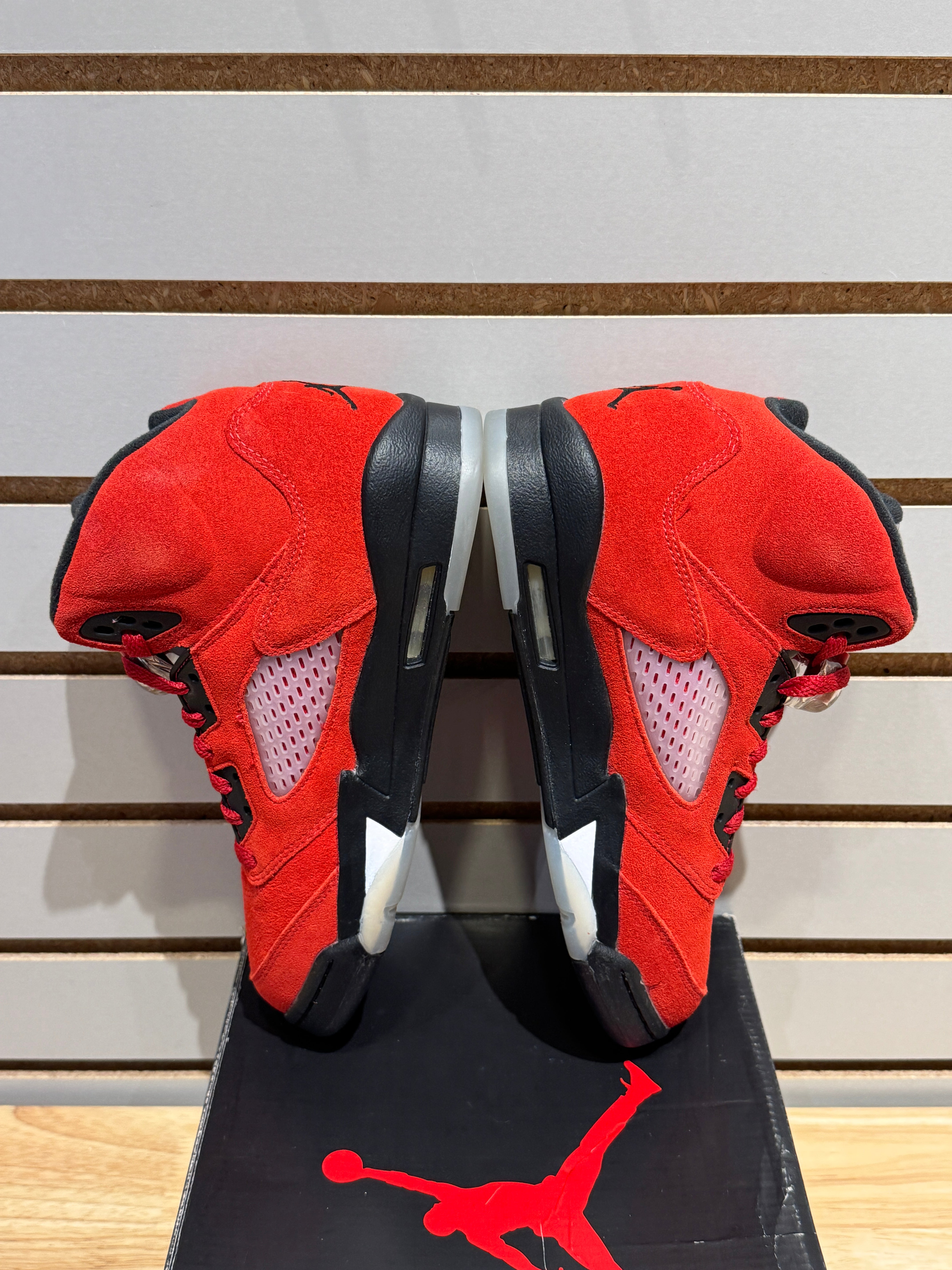 Jordan 5 Retro Raging Bull Red (2021) (GS) Sz 6Y – Sneak City