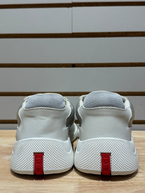 Prada America's Cup White Silver Sz 9