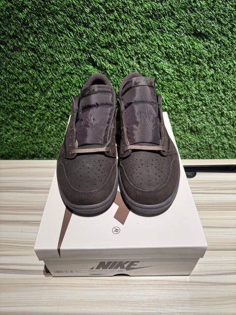 Jordan 1 Retro Low OG SP Travis Scott Velvet Brown Sz 11.5M