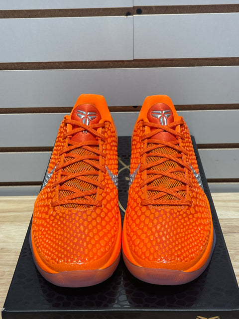 Nike Kobe 6 Protro Total Orange Sz 8