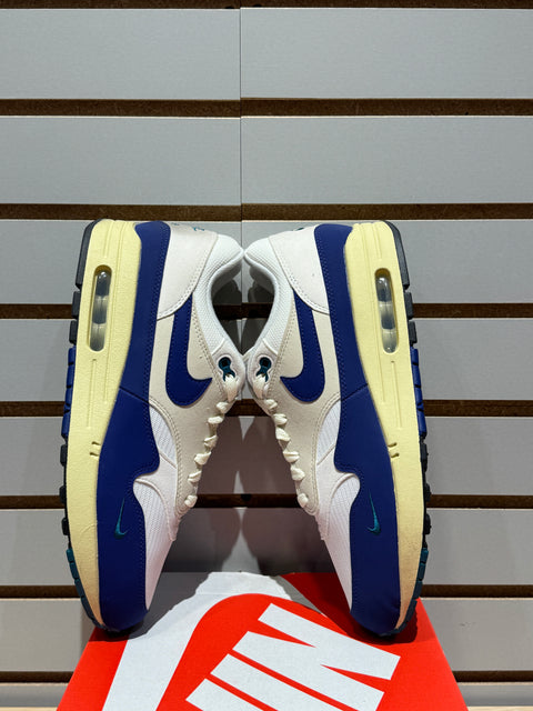 Nike Air Max 1 Athletic Department Deep Royal Blue Sz 9