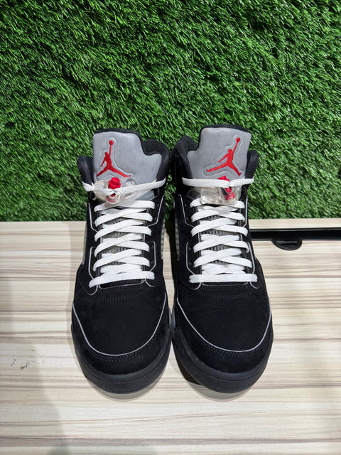 Jordan 5 Retro OG Black Metallic Reimagined Sz 9