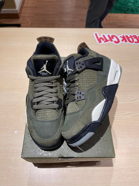 Jordan 4 Retro SE Craft Medium Olive (GS) SZ 3.5Y