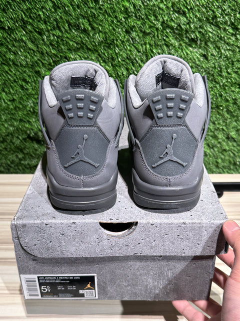 Jordan 4 Retro SE Paris Olympics Wet Cement (GS) Sz 5.5Y