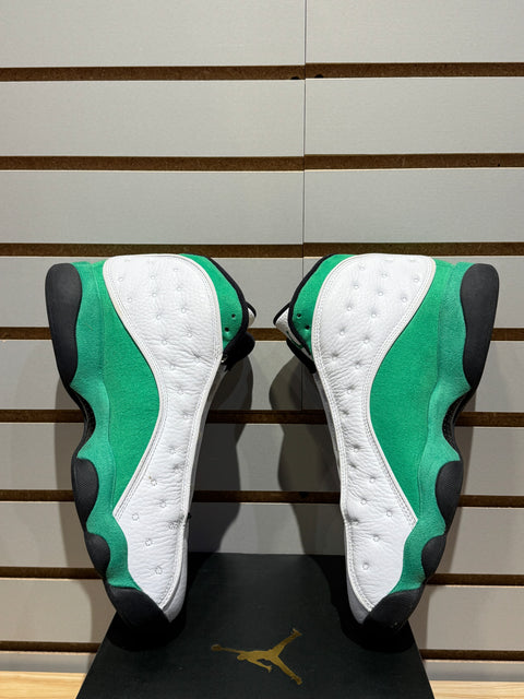 Jordan 13 Retro White Lucky Green Sz 10.5