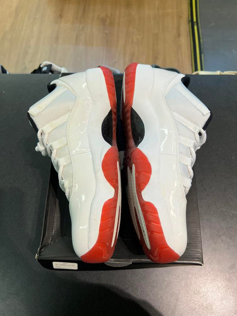 Jordan 11 Retro Low White Red (2012) Sz 13