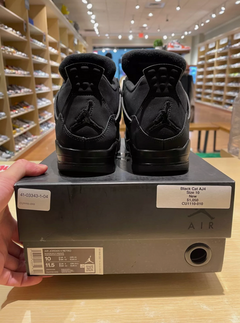 Jordan 4 Retro Black Cat (2020)