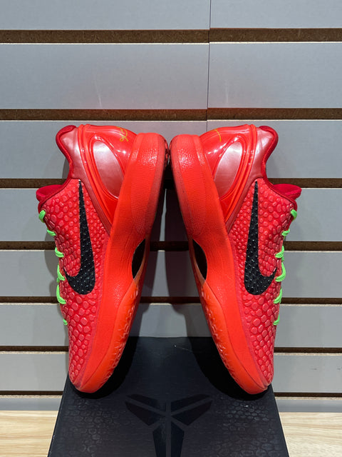 Nike Kobe 6 Protro Reverse Grinch Sz 8.5