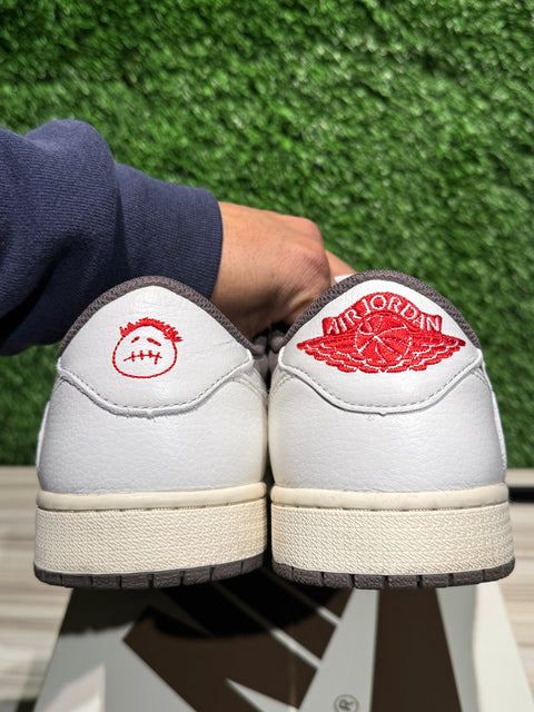 Jordan 1 Retro Low OG SP Travis Scott Reverse Mocha Sz 11.5