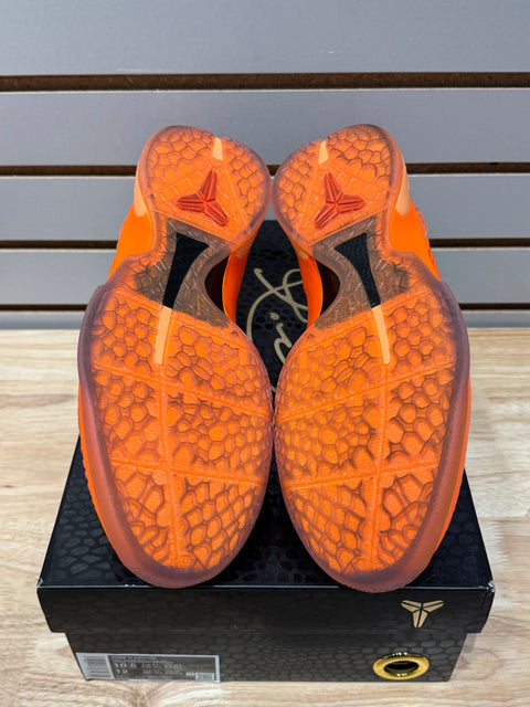 Nike Kobe 6 Protro Total Orange Sz 10.5