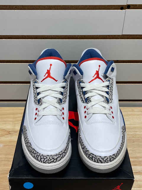 Jordan 3 Retro True Blue (2016) Sz 9.5