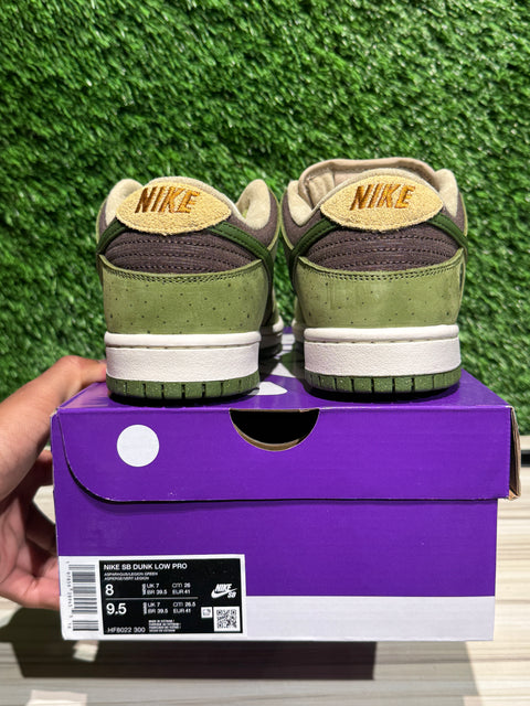 Nike SB Dunk Low Yuto Horigome Matcha Sz 8