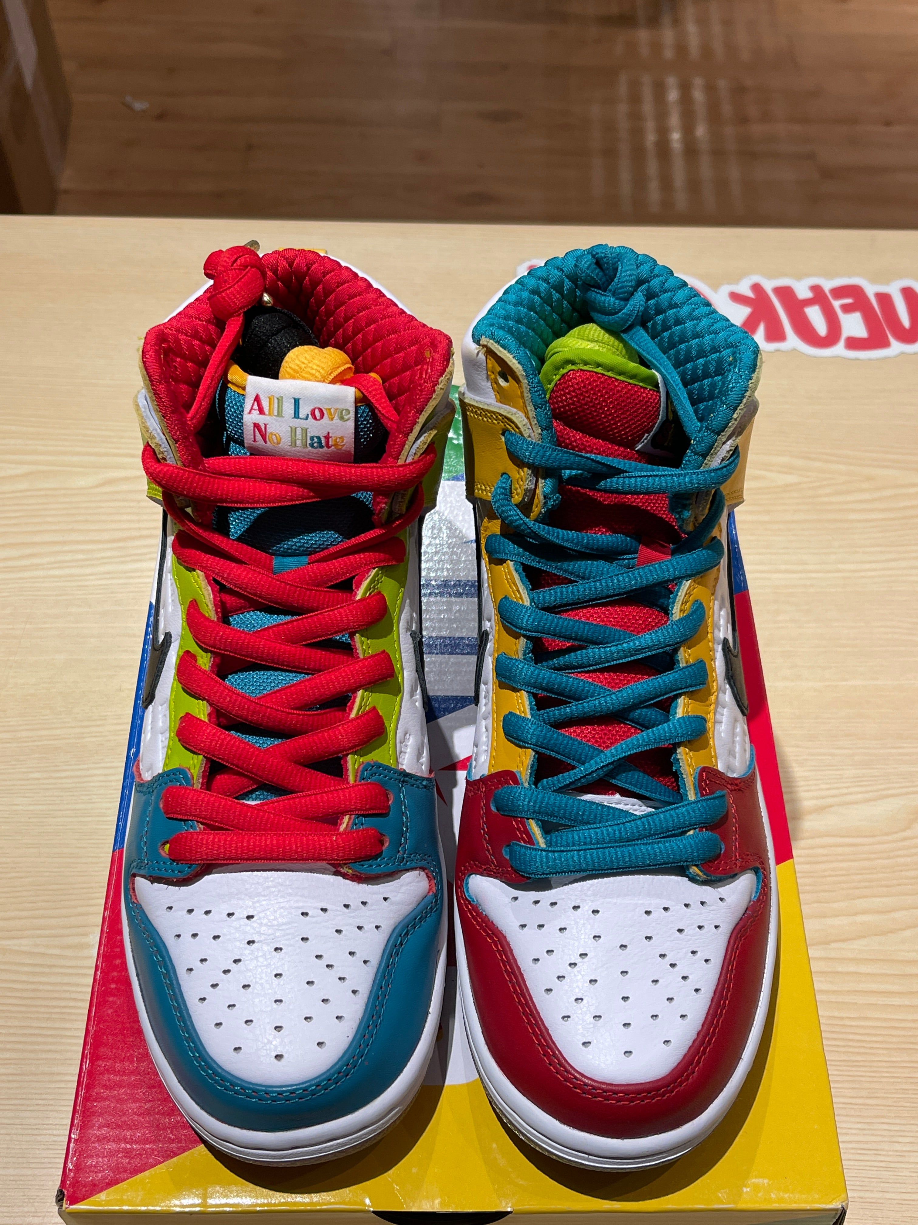 Nike SB Dunk High Pro froSkate All Love Sz 7.5M/9W – Sneak City