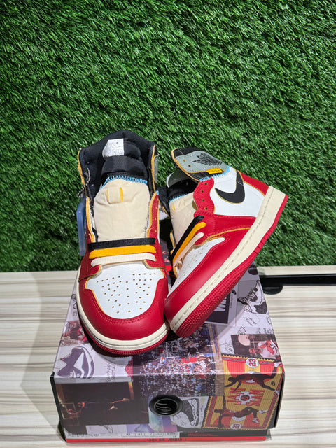 Jordan 1 Retro High OG SP Union LA Chicago Shadow Sz 8M