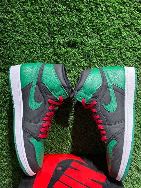 Jordan 1 Retro High Pine Green Black Sz 10M