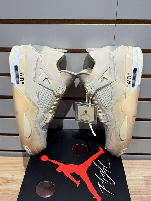 Jordan 4 Retro Off-White Sail (Women's) Sz 11M