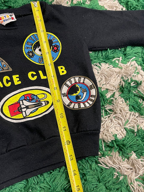 Nuts N Bolts Space Club Vintage 90s Kids crewneck