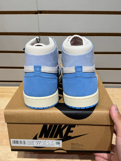 Jordan 1 High Zoom Air CMFT 2 Phantom University Blue (Women's) Sz 10M