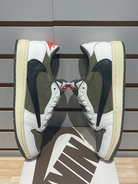 Jordan 1 Retro Low OG SP Travis Scott Medium Olive Sz 7