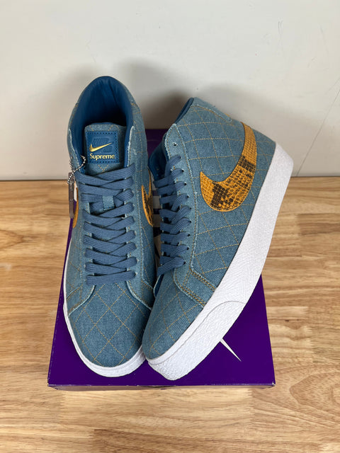 Nike SB Blazer Mid QS Supreme Denim