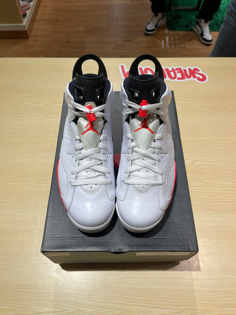 2014 Infrared White Air Jordan 6 Sz 8