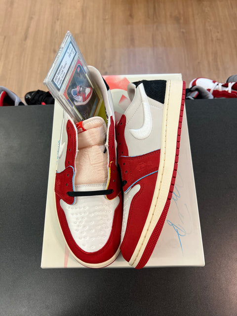 Jordan 1 Retro Low OG Trophy Room Rookie Card Home (Numbered) (with Numbered Trading Card)