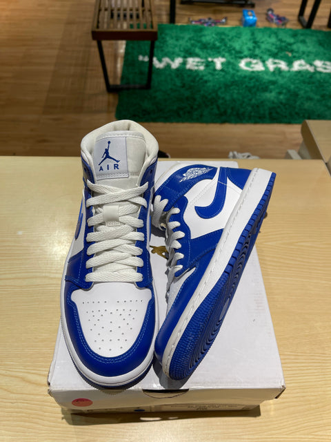 Jordan 1 Mid Kentucky Blue (Women's)