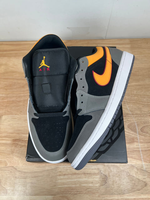 Jordan 1 Low SE Light Graphite Vivid Orange