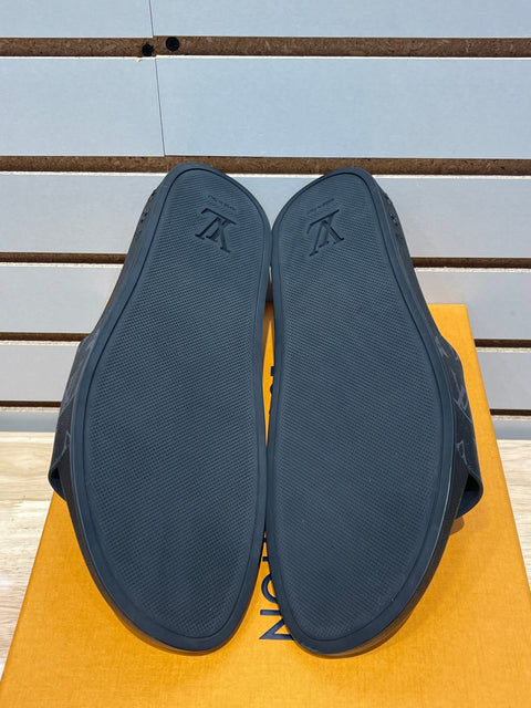 Louis Vuitton Waterfront Mule Monogram Eclipse Sz 9