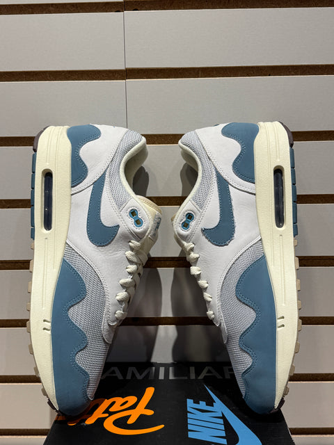 Nike Air Max 1 Patta Waves Noise Aqua (With Bracelet) Sz 12