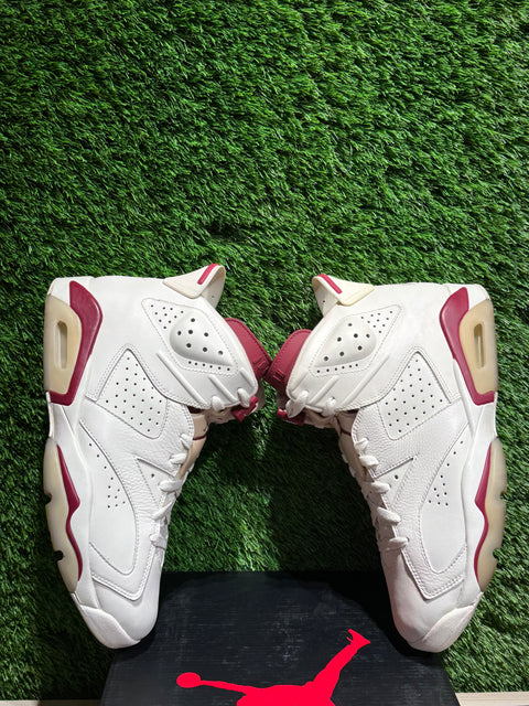 Jordan 6 Retro Maroon (2015) Sz 10.5