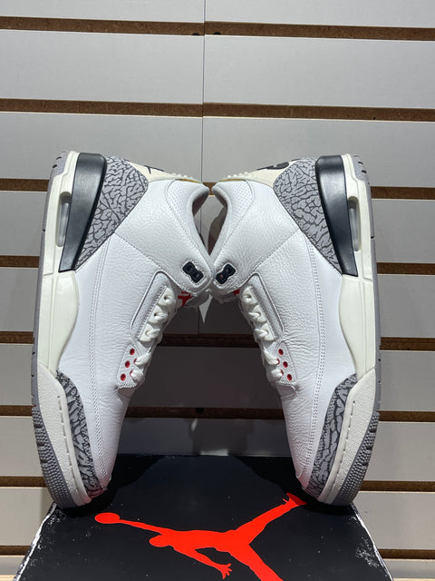 Jordan 3 Retro White Cement Reimagined Sz 12