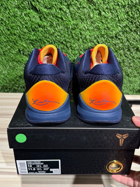 Nike Kobe 5 Protro Caitlin Clark Indiana Fever Sz 10M