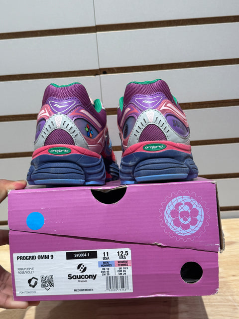 Saucony ProGrid Omni 9 Jae Tips To Do List Pink Sz 11