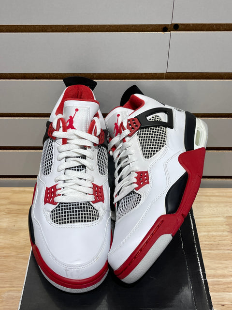 Jordan 4 Retro Fire Red Mars Blackmon Sz 11