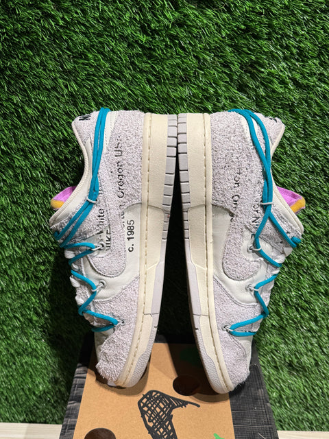 Nike Dunk Low Off-White Lot 36 Sz 9M