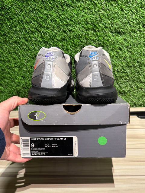 Nike Court Vapor RF Air Max 95 Greedy Sz 9M