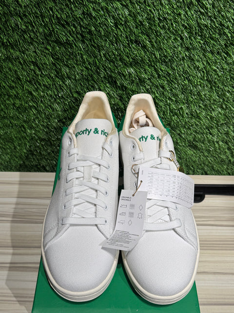 adidas Stan Smith Sporty & Rich White Green Sz 9.5