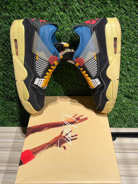 Jordan 4 Retro Union Off Noir Sz 9M