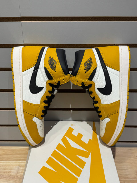 Jordan 1 Retro High OG Yellow Ochre Sz 10.5