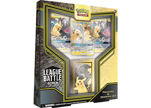 Pokémon TCG Pikachu & Zekrom GX League Battle Deck