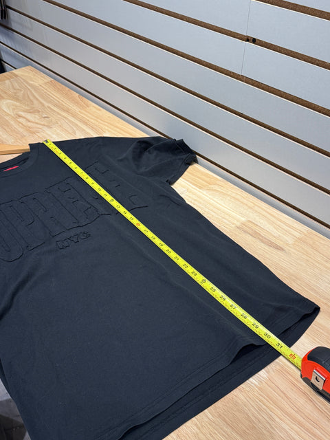 Supreme Cutout Logo S/S Top Black (FW20) Sz XL