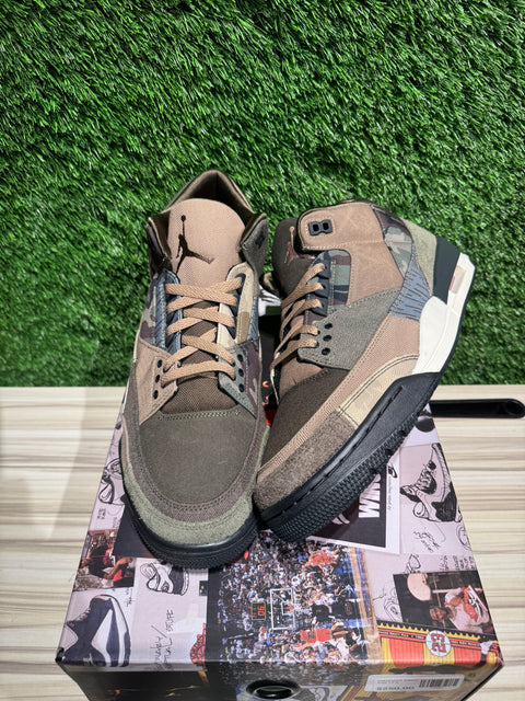 Jordan 3 Retro Patchwork Camo Sz 11.5
