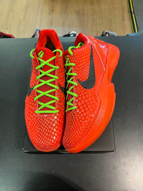 Nike Kobe 6 Protro Reverse Grinch Sz 11.5