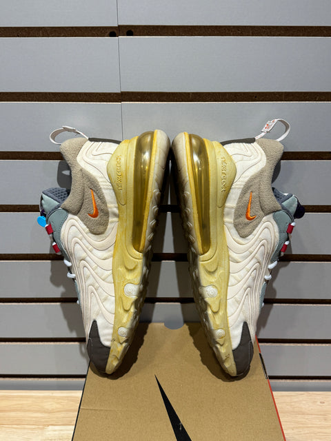 Nike Air Max 270 React ENG Travis Scott Cactus Trails Sz 11.5