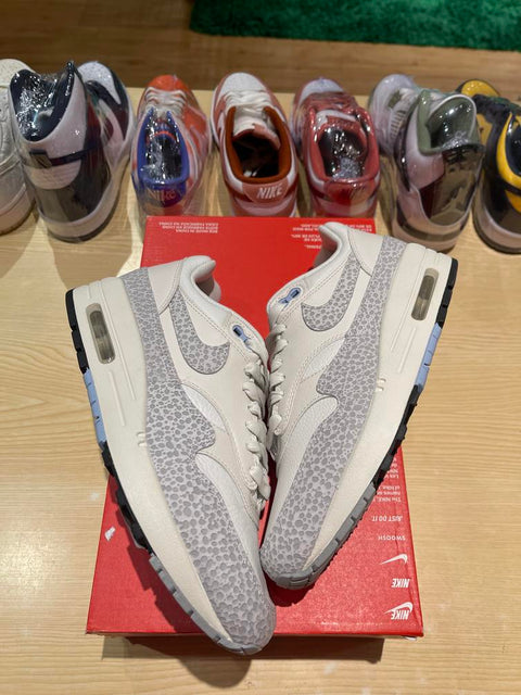 Nike Air Max 1 '87 Safari Summit White Phantom (W) Sz 5.5Y/7W