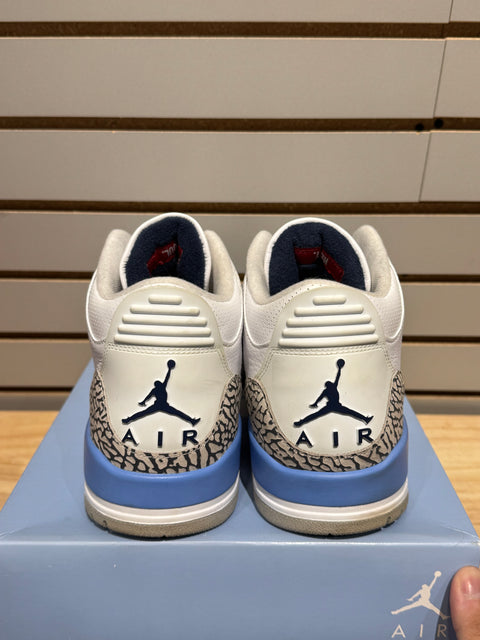Jordan 3 Retro UNC (2020) Sz 12